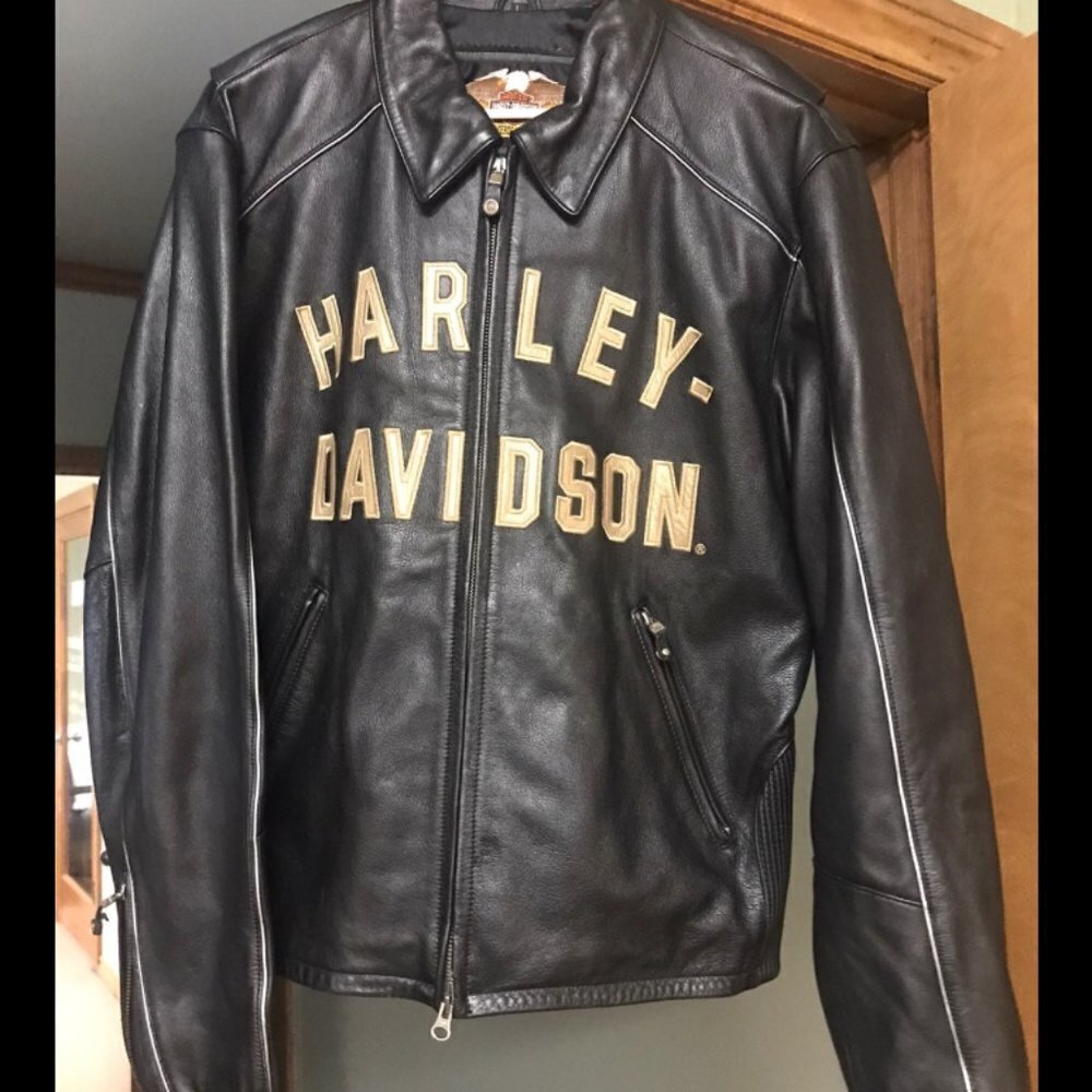 Harley Davidson 100th Anniversary Leather Jacket …​​​​​​​​​​​​
